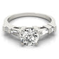 Fancy Shape Baguette Round Engagement Ring