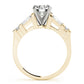 Fancy Shape Baguette Round Engagement Ring