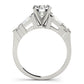 Fancy Shape Baguette Round Engagement Ring