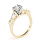 Fancy Shape Baguette Round Engagement Ring