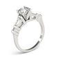 Fancy Shape Baguette Round Engagement Ring