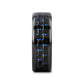 ZAYDEN Black Titanium Ring with Blue & Black Carbon Fiber Inlay and Bevels - 8mm