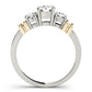 3-Stone Round Engagement Ring