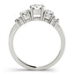 3-Stone Round Engagement Ring
