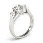 3-Stone Trellis Engagement Ring