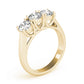 3-Stone Trellis Engagement Ring