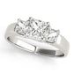 ENGAGEMENT RINGS 3 STONE PRINCESS