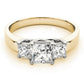 ENGAGEMENT RINGS 3 STONE PRINCESS