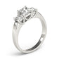 ENGAGEMENT RINGS 3 STONE PRINCESS