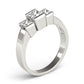 ENGAGEMENT RINGS 3 STONE PRINCESS