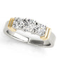 3-Stone Round Engagement Ring
