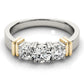3-Stone Round Engagement Ring