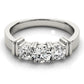3-Stone Round Engagement Ring