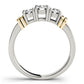 3-Stone Round Engagement Ring