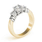 ENGAGEMENT RINGS 3 STONE ROUND