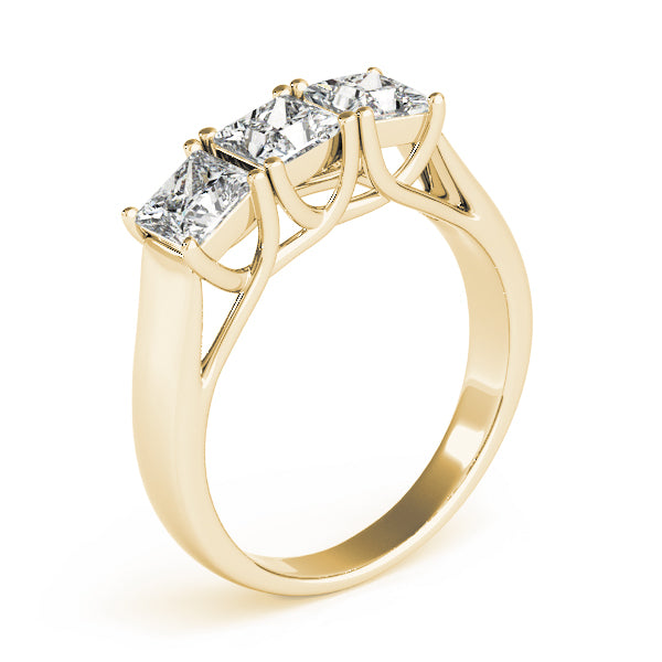 ENGAGEMENT RINGS 3 STONE PRINCESS