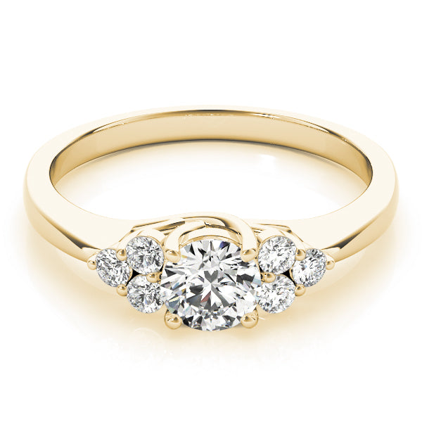 ENGAGEMENT RINGS CLUSTER SIDES