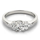 ENGAGEMENT RINGS CLUSTER SIDES