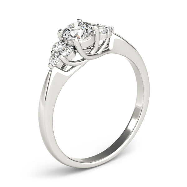 ENGAGEMENT RINGS CLUSTER SIDES