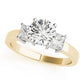 3-Stone Princess Cut Engagement Rings