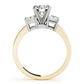 3-Stone Princess Cut Engagement Rings