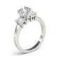 3-Stone Princess Cut Engagement Rings