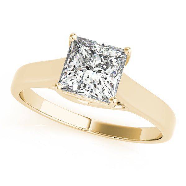 Solitaire Trellis Engagement Rings