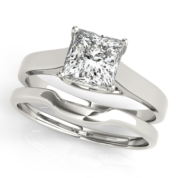 Solitaire Trellis Engagement Rings