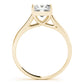 Solitaire Trellis Engagement Rings