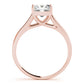 Solitaire Trellis Engagement Rings