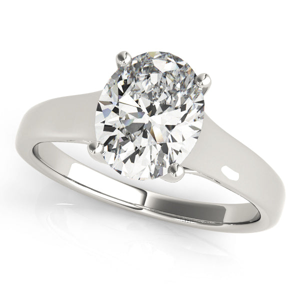 Solitaire Trellis Engagement Rings