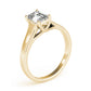 Solitaire Trellis Emerald Cut Engagement Ring
