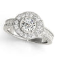 Nature Inspired Filigree Milgrain Engagement Rings