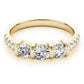 ENGAGEMENT RINGS 3 STONE ROUND