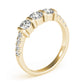ENGAGEMENT RINGS 3 STONE ROUND