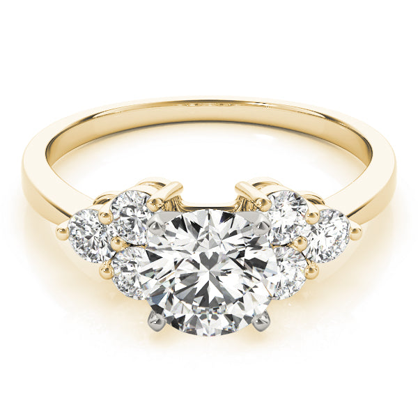 ENGAGEMENT RINGS CLUSTER SIDES