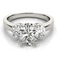 3-Stone Oval Shape Engagement Rings