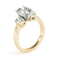 3-Stone Oval Shape Engagement Rings