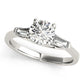 Fancy Shape Baguette Trellis Engagement Rings