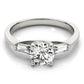 Fancy Shape Baguette Trellis Engagement Rings