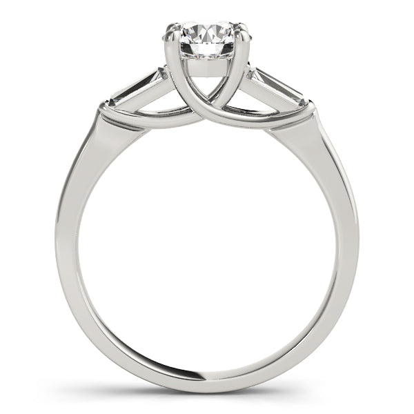 Fancy Shape Baguette Trellis Engagement Rings