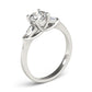 Fancy Shape Baguette Trellis Engagement Rings