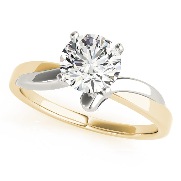 Solitaire Twisted Engagement Ring