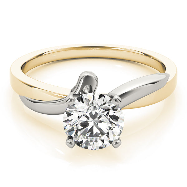 Solitaire Twisted Engagement Ring