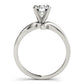 Solitaire Twisted Engagement Ring