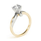 Solitaire Twisted Engagement Ring