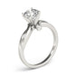 Solitaire Twisted Engagement Ring