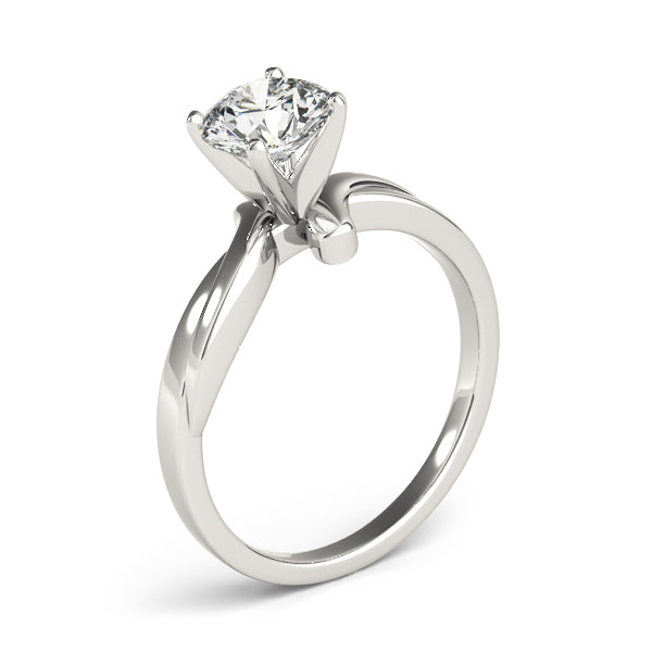 Solitaire Twisted Engagement Ring