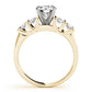Multirow Bar Set Engagement Ring