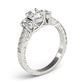 ENGAGEMENT RINGS 3 STONE OVAL